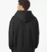 Independent Trading IND280SL Avenue Pullover Hoode in Black back view