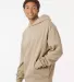 Independent Trading IND280SL Avenue Pullover Hoode in Sandstone side view