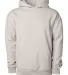 Independent Trading IND280SL Avenue Pullover Hoode in Ivory front view