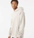 Independent Trading IND280SL Avenue Pullover Hoode in Ivory side view