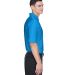 8415 UltraClub® Men's Cool & Dry Elite Performanc in Pacific blue side view