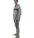 Stilo Apparel 211119HJGR Matching Sweat Set Wholes in Grey side view