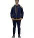 Stilo Apparel 21927HJNV Matching Sweat Set Wholesa in Navy front view