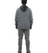 Stilo Apparel 211120HJLG Matching Sweat Set Wholes in Lght grey back view