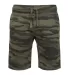 Smart Blanks 7005C ADULT PREMIUM CAMO SHORT in Military camo front view