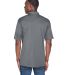 8425 UltraClub® Men's Cool & Dry Sport Performanc in Charcoal back view