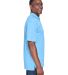 8425 UltraClub® Men's Cool & Dry Sport Performanc in Columbia blue side view