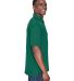 8425 UltraClub® Men's Cool & Dry Sport Performanc in Forest green side view