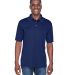 8425 UltraClub® Men's Cool & Dry Sport Performanc in Navy front view