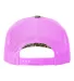 Richardson Hats 112PFP Printed Five-Panel Trucker  in Realtree edge/ neon pink back view
