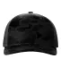 Richardson Hats 112PFP Printed Five-Panel Trucker  in Sable duck camo/ black front view