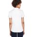 8425L UltraClub® Ladies' Cool & Dry Sport Perform in White back view