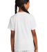 Sport Tek YST101 Sport-Tek<sup></sup> Youth Compet in White/blk back view