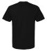 Jerzees 570MR Premium Cotton T-Shirt in Black ink back view