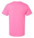 Jerzees 570MR Premium Cotton T-Shirt in Bubblegum back view