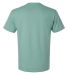 Jerzees 570MR Premium Cotton T-Shirt in Sage back view