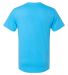 Jerzees 570MR Premium Cotton T-Shirt in Soul blue back view