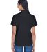 8445L UltraClub Ladies' Cool & Dry Stain-Release P in Black back view