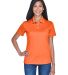 8445L UltraClub Ladies' Cool & Dry Stain-Release P in Orange front view