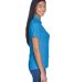 8445L UltraClub Ladies' Cool & Dry Stain-Release P in Pacific blue side view