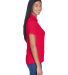 8445L UltraClub Ladies' Cool & Dry Stain-Release P in Red side view