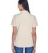 8445L UltraClub Ladies' Cool & Dry Stain-Release P in Stone back view