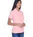 8445L UltraClub Ladies' Cool & Dry Stain-Release P in Pink side view