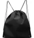 Q-Tees Q1235 Non-Woven Sportpack in Black back view