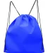 Q-Tees Q1235 Non-Woven Sportpack in Royal back view