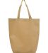 Q-Tees Q1251 Non-Woven Gusset Bottom Tote in Natural