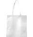 Q-Tees Q126300 Non-Woven Tote Bag in White back view