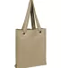 Q-Tees Q1630 Large Grommet Tote in Natural front view