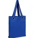 Q-Tees Q1630 Large Grommet Tote in Royal front view