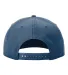 Richardson Hats 258 Braided Performance Cap in Light blue/ white back view
