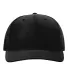 Richardson Hats 835 Tilikum Cap in Black front view