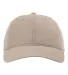 Richardson Hats 326 Brushed Canvas Dad Hat in Dark khaki front view