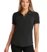 Ogio LOG152 OGIO<sup></sup> Ladies Motion Polo in Blacktop front view