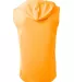 A4 Apparel NB3410 Youth Sleeveless Hooded T-Shirt in Safety orange back view