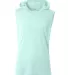 A4 Apparel NB3410 Youth Sleeveless Hooded T-Shirt in Pastel mint front view