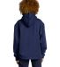 Lane Seven Apparel LS18002 Unisex Future Fleece Ho in Navy back view