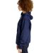 Lane Seven Apparel LS18002 Unisex Future Fleece Ho in Navy side view