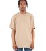 Shaka Wear Retail SHMHSS Adult Max Heavyweight T-S in Khaki front view