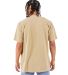 Shaka Wear Retail SHGD Garment-Dyed Crewneck T-Shi in Oatmeal back view