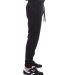 Shaka Wear Retail SHFJP Men's Fleece Jogger Pants in Black side view