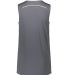 Augusta Sportswear 1687 Women's Rover Jersey in Graphite/ white back view