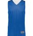 Augusta Sportswear 162 Youth Reversible 2.0 Jersey in Royal/ white front view