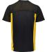 Augusta Sportswear 264 Reversible Flag Football Je in Black/ gold back view