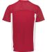 Augusta Sportswear 264 Reversible Flag Football Je in Scarlet/ white back view