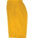 Augusta Sportswear 1850 Modified 7" Mesh Shorts in Gold back view