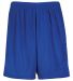 Augusta Sportswear 1851 Youth Modified Mesh Shorts in Royal front view